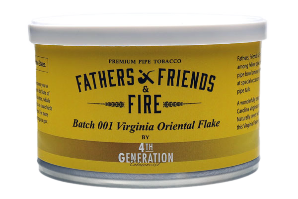 4th Generation: Fathers, Friends & Fire Batch 001 Virginia Oriental 2oz - Click for details